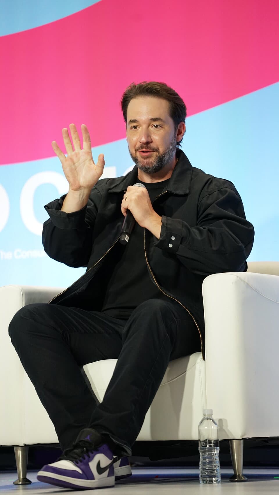 Portrait of Alexis Ohanian at CES in Las Vegas in 2026